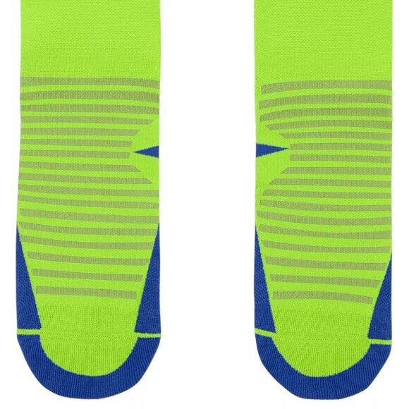 NWT Nike Spark Cushioned Crew Yellow Running Socks - Picture 2 of 6